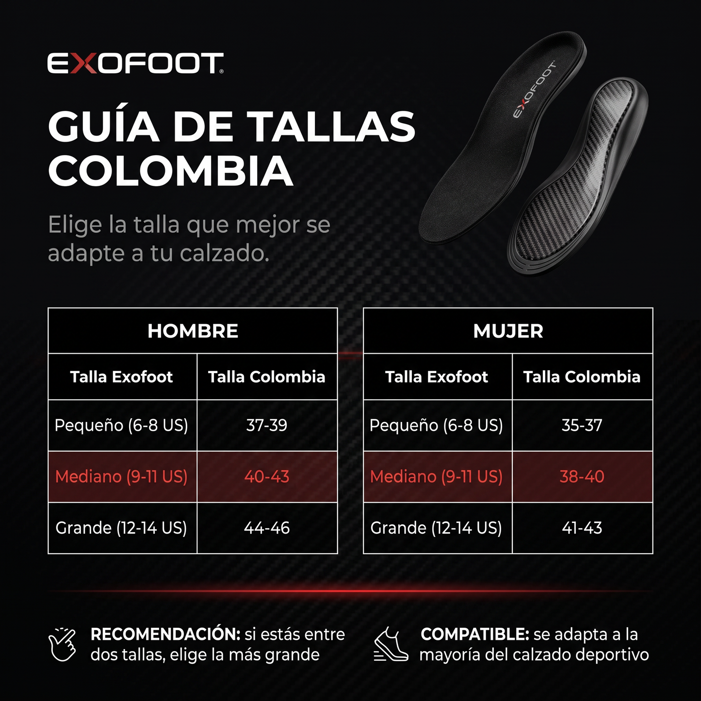Plantillas Carbon X™
