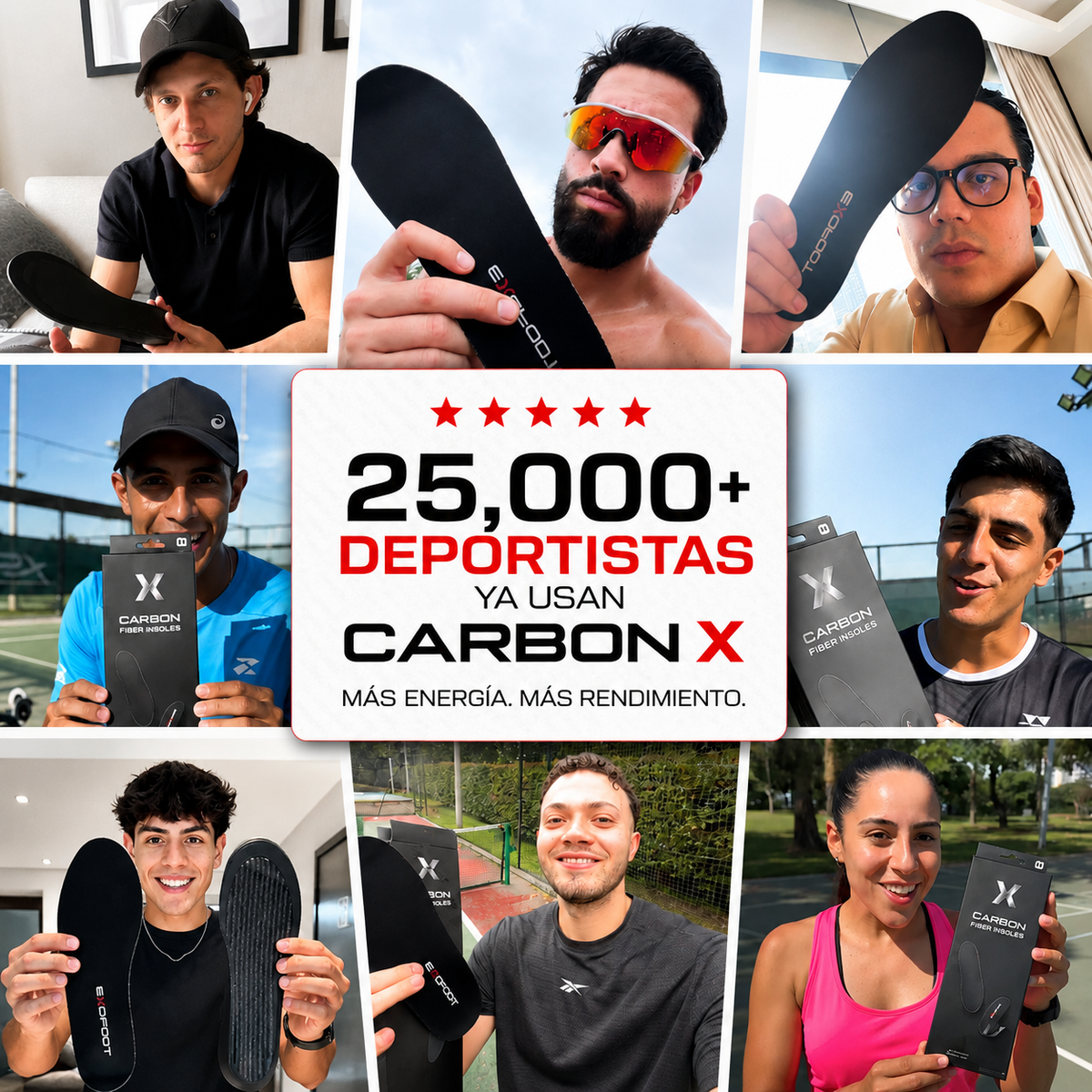 Plantillas Carbon X™